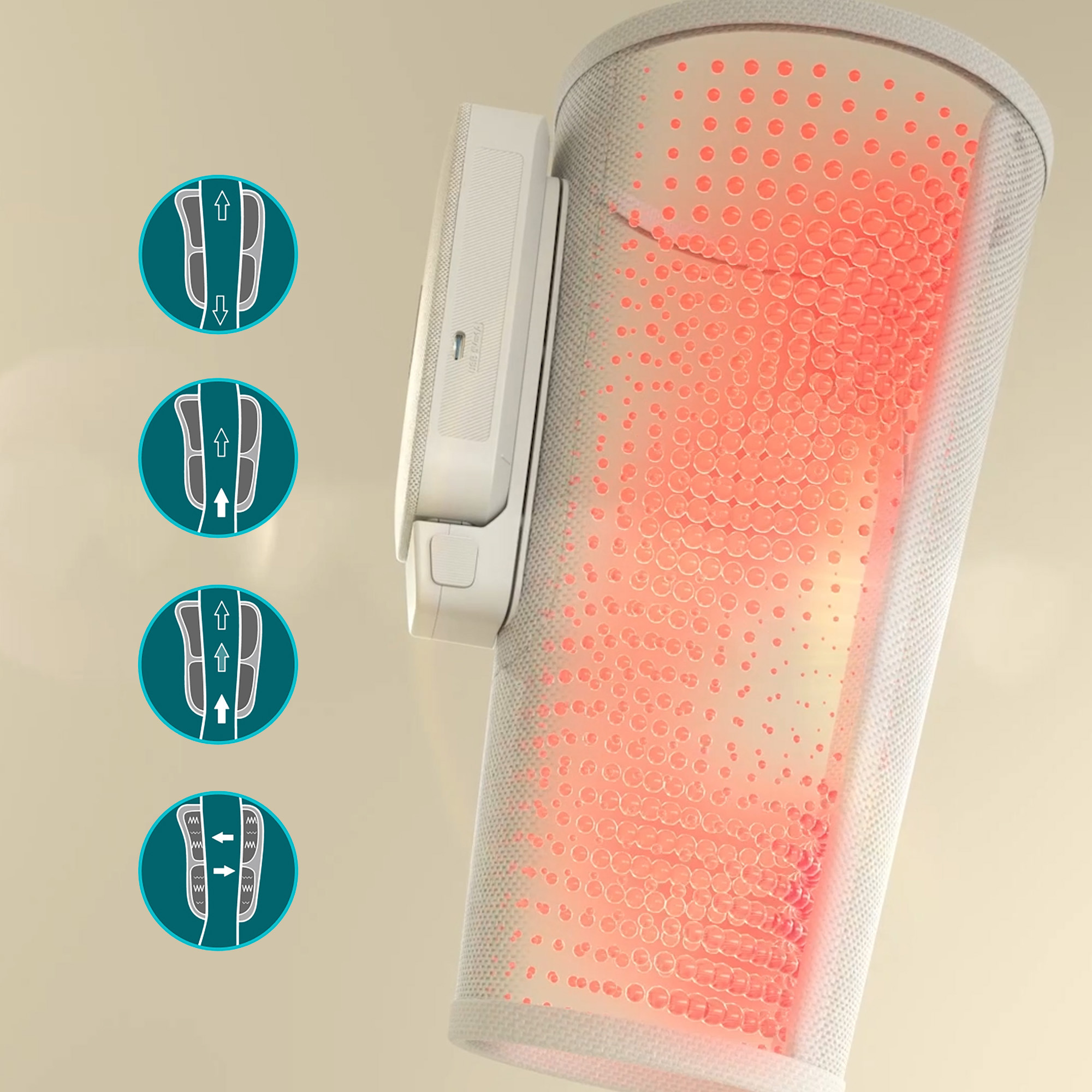 Homedics SR-CMKE10H Modulair Knee Wrap