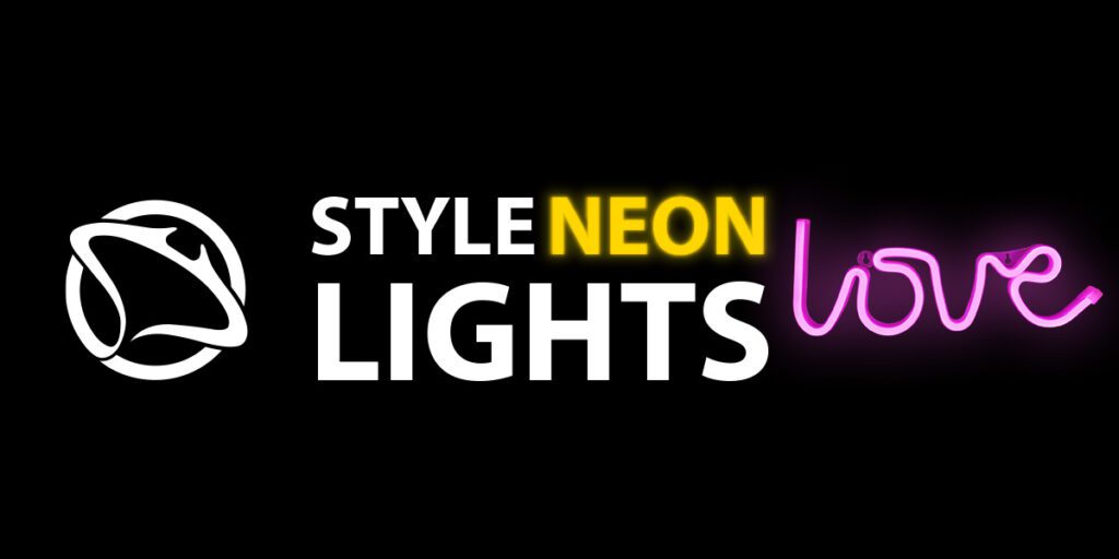 Manta SNL02PKT Style Neon Lights  LOVE Pink