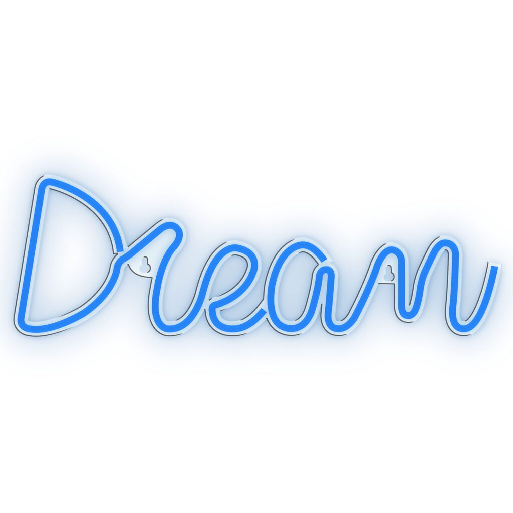 Manta SNL76BL Style Neon Lights DREAM Blue