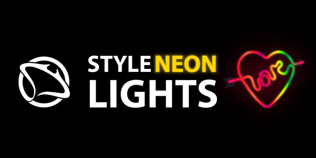 Manta SNL59RGB Style Neon Lights LOVE HEART