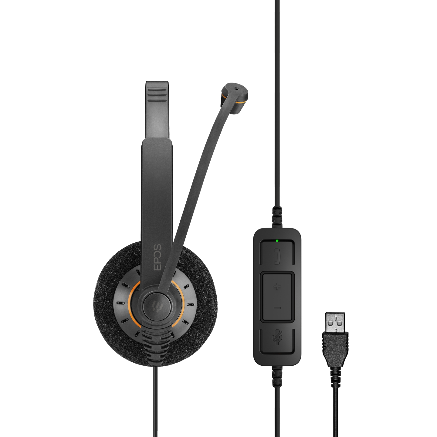 EPOS Sennheiser SC 60 USB ML Double-Sided Headset, USB