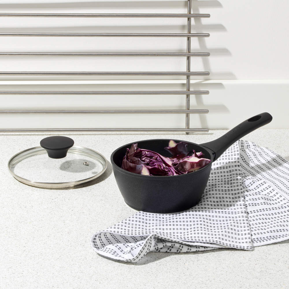 Salter BW09322AR Megastone Noir 16cm Saucepan