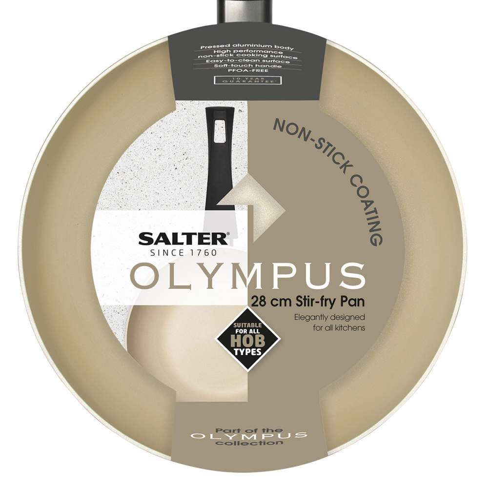 Salter BW11111EU7 Olympus 28cm Stir Fry Pan