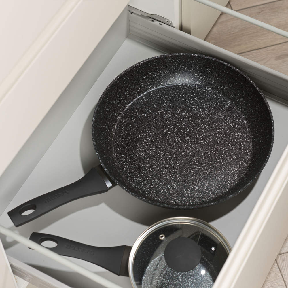 Salter BW10695BRMFOB Megastone Thermo Collar 32cm Frying Pan