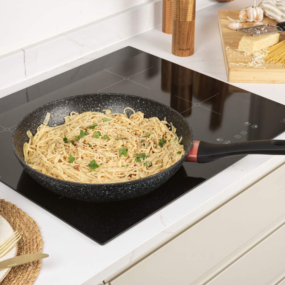 Salter BW10695BRMFOB Megastone Thermo Collar 32cm Frying Pan