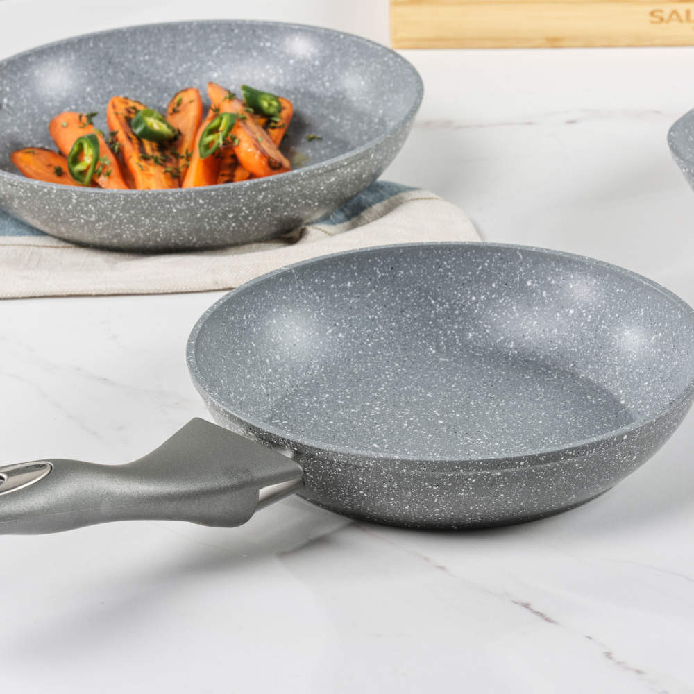 Salter BW02762G1EU7 Marblestone Fry Pan 20cm grey