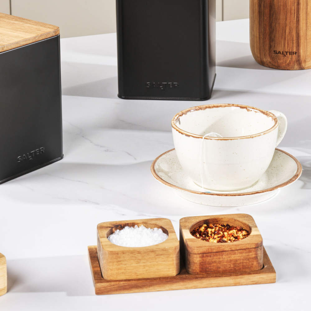Salter BW127821EU7 Toronto Salt & Pepper Pinch Pots