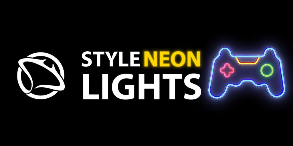 Manta SNL17MT Style Neon Lights GAMEPAD