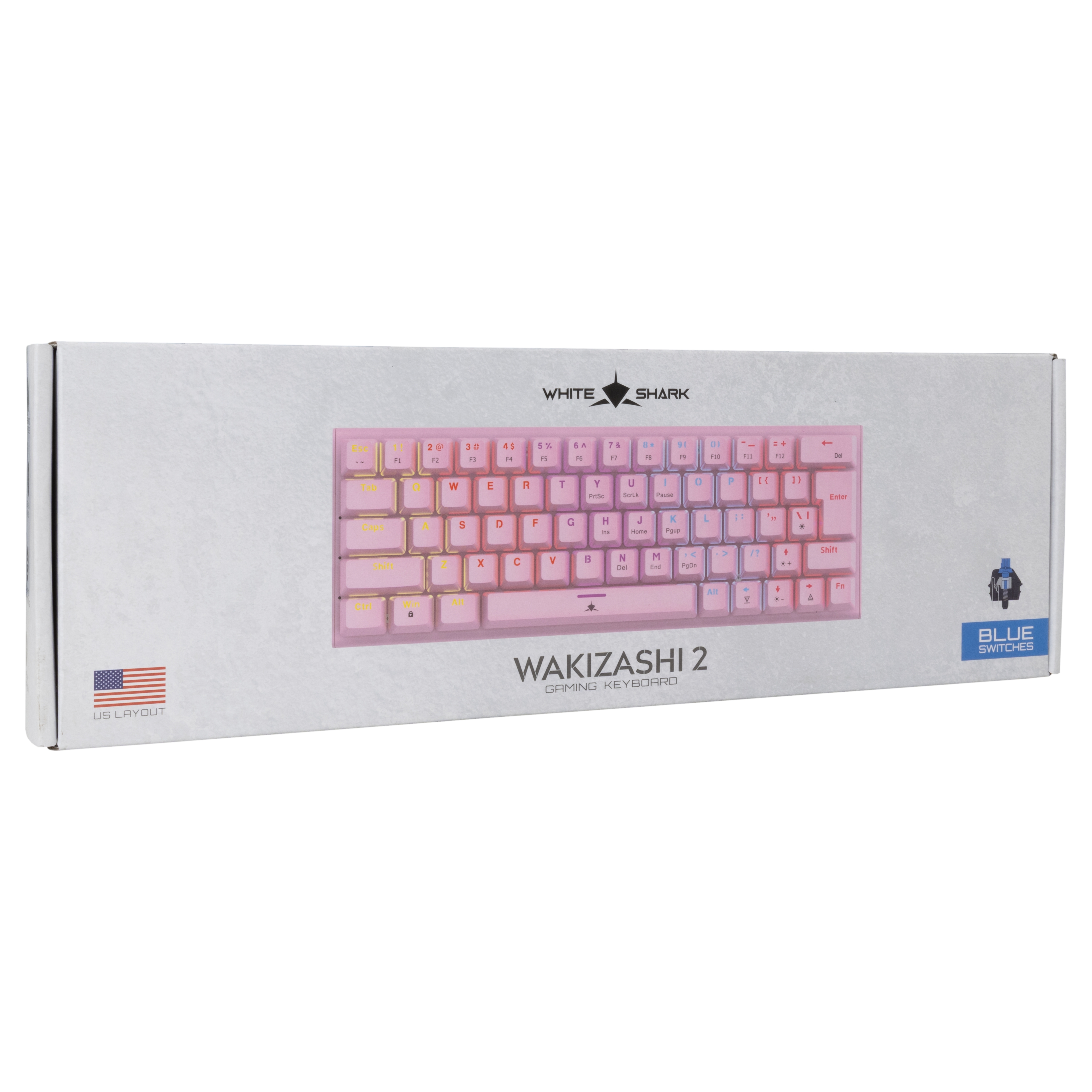 White Shark GK-002421V2 Wakizashi-2 Pink US-Blue.SW
