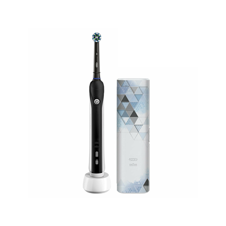 Oral-B | Electric Toothbrush | Pro1 750 | Rechargeable | For adults | Number of brush heads included 1 | Number of teeth brushing modes 1 | Black/White