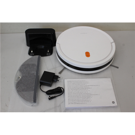 SALE OUT. Xiaomi Robot Vacuum E5 (White) EU | Xiaomi | Robot Vacuum (EU) | E5 | Wet&Dry | 2600 mAh | Dust capacity 0.4 L | 2000 Pa | White | DEMO