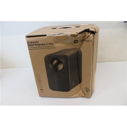SALE OUT. Xiaomi Smart Projector L1 Pro EU | Xiaomi Smart Projector L1 Pro EU | Full HD (1920x1080) | 400 ANSI lumens | Black | DAMAGED PACKAGING | Wi-Fi