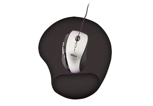 Trust Bigfoot Gel Mouse Pad Black 16977