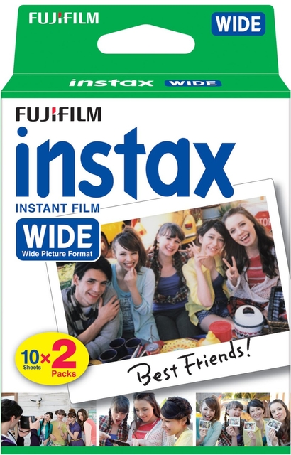 Fujifilm Instax Wide Film 10x2 Pack Instant Photos