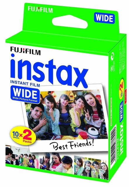 Fujifilm Instax Wide Film 10x2 Pack Instant Photos