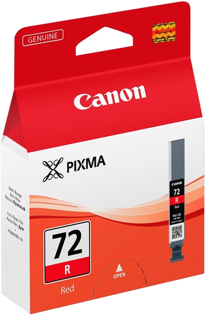 Canon Red Ink Cartridge PGI-72R High Yield