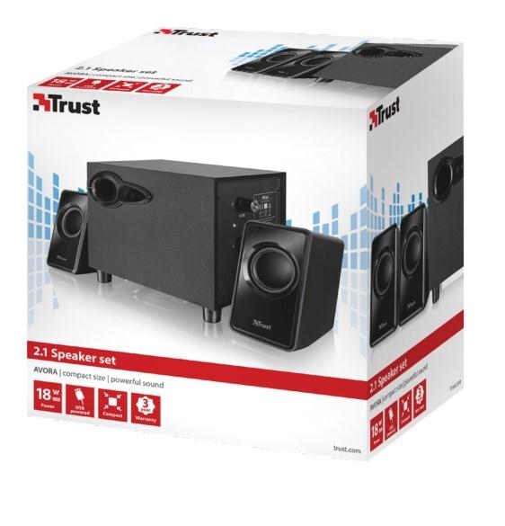 TRUST Avora 20442 Speaker with 18W P.M.P.O.