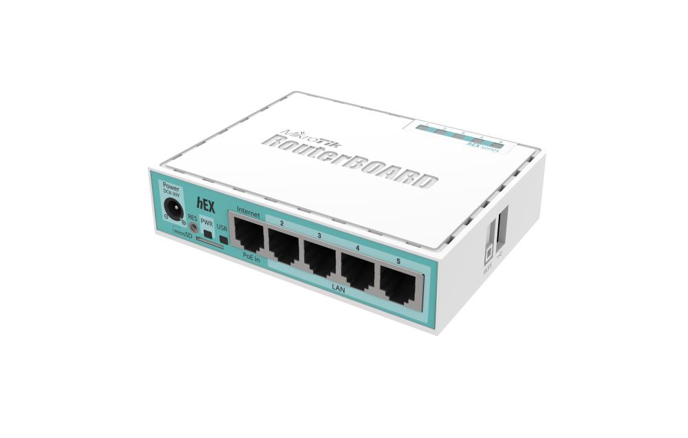 MikroTik RB750GR3 Gigabitu maršrutētājs 5-Port Hex