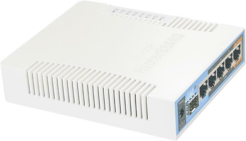 MikroTik RB962UIGS-5HACT2HNT Divjoslu Bezvadu Maršrutētājs