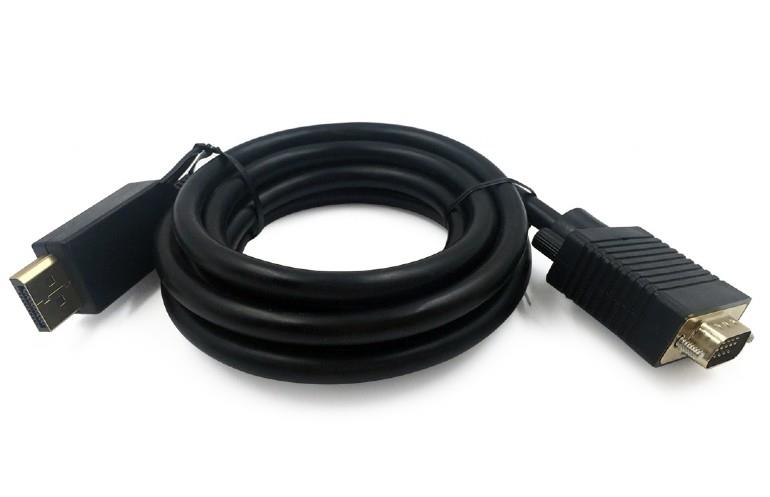 Gembird DisplayPort į VGA kabelis 1.8M CCP-DPM-VGAM-6