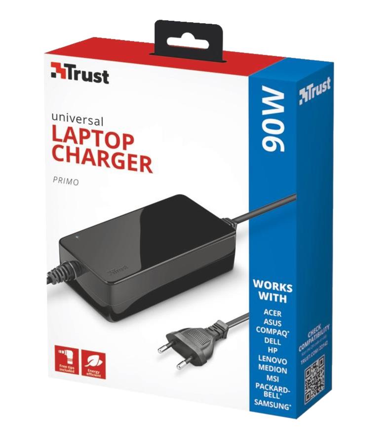 Trust 22142 NB ACC AC Adapter 90W Primo Must