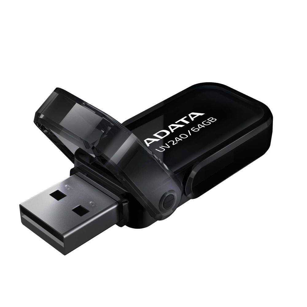 ADATA AUV240-64G-RBK 64GB USB2 Флешка Черная