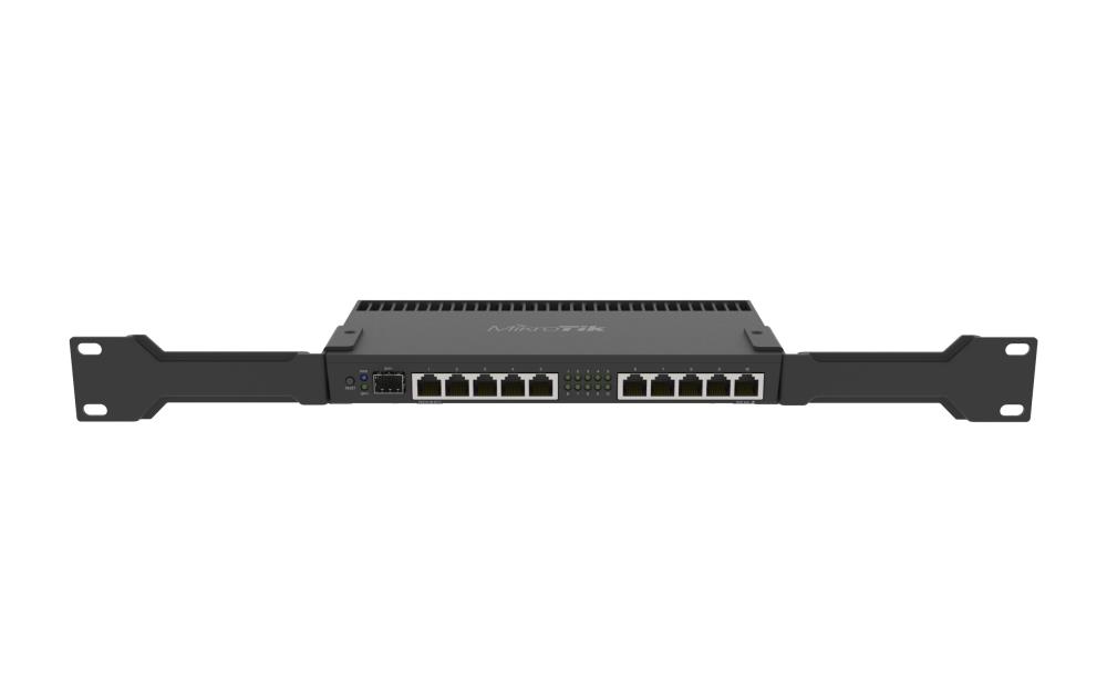 MIKROTIK RB4011IGS+RM 10-portu maršrutētājs ar SFP+