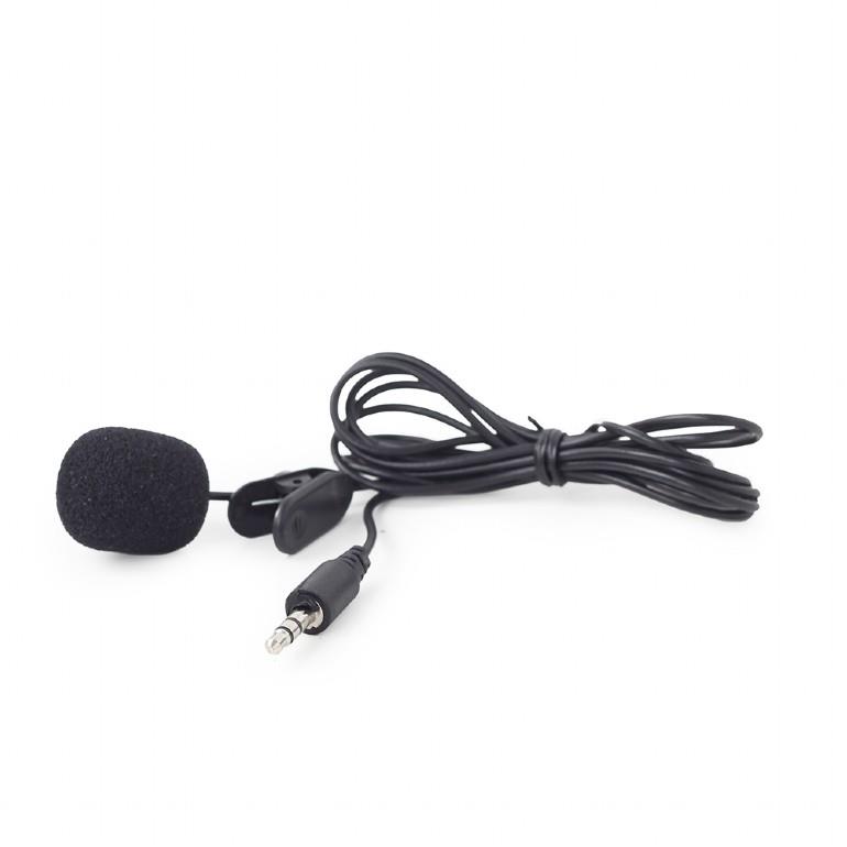 GEMBIRD MIC-C-01 Klippmikrofon Selge Heli Jaoks