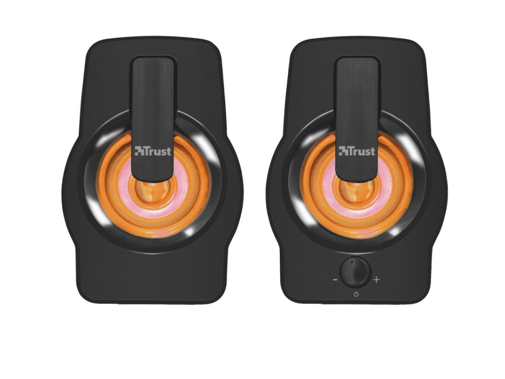 TRUST Gemi RGB Garsiakalbis 22948, 12W, Juodas