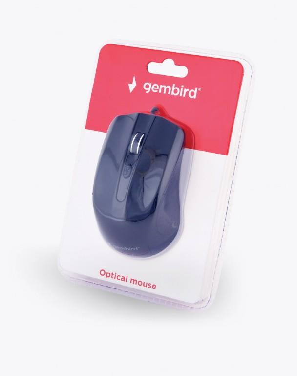 GEMBIRD MUS-4B-01 USB оптическая мышь Черная