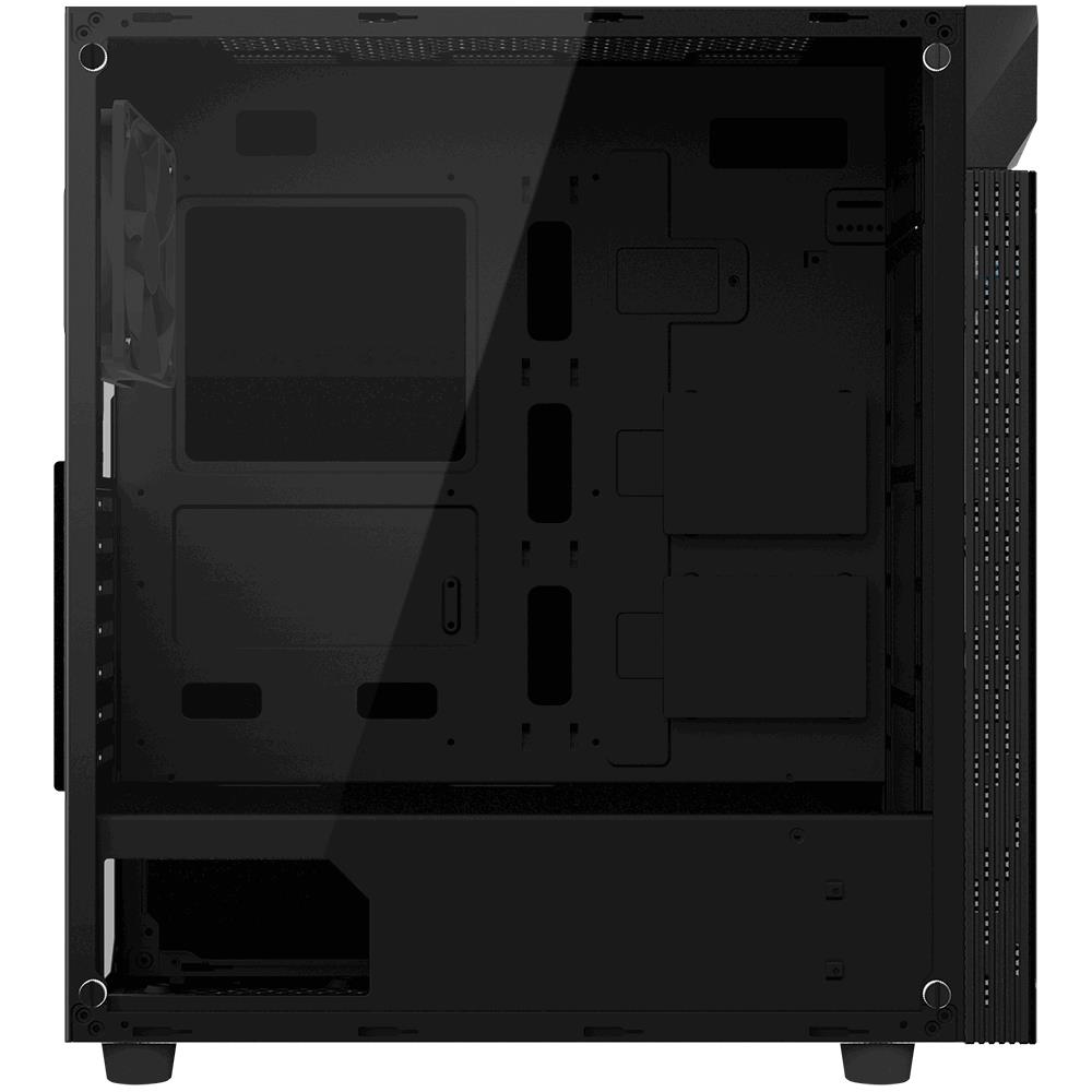 GIGABYTE C200 GLASS Juodas ATX Midi Tower Korpusas