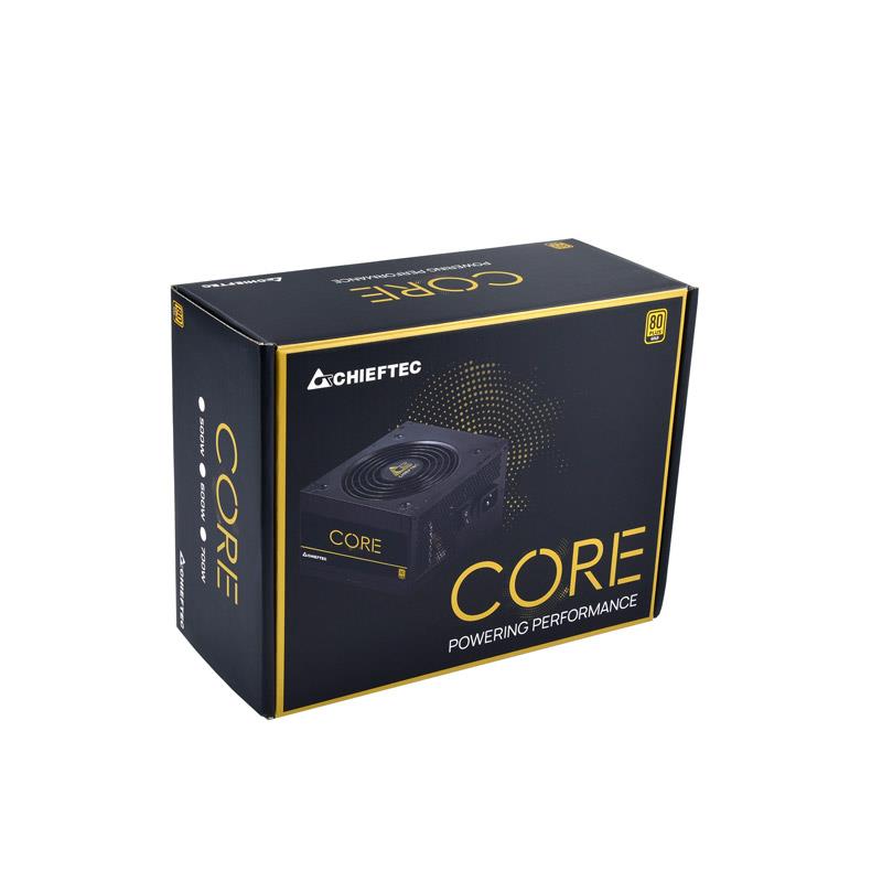CHIEFTEC BBS-600S 600W 80 PLUS GOLD barošanas bloks