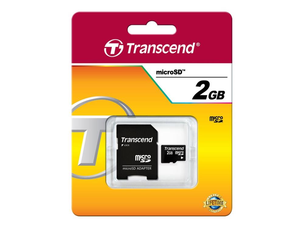 Transcend TS2GUSD 2GB Micro SD карта памяти