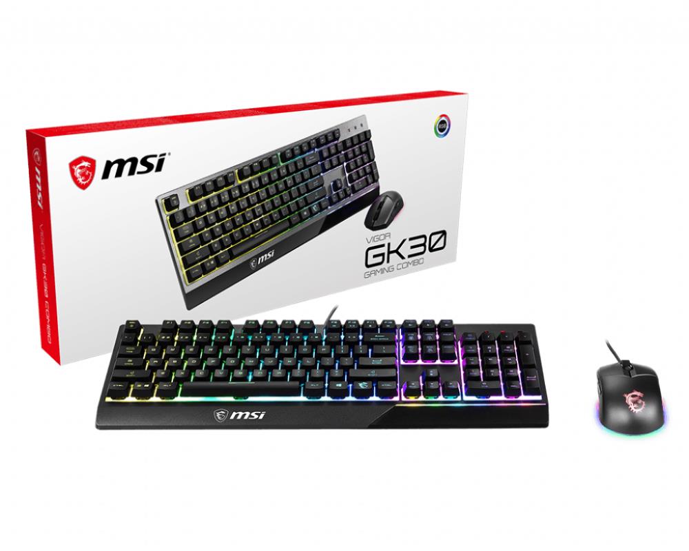 MSI Vigor GK30 Combo Keyboard and Mouse US