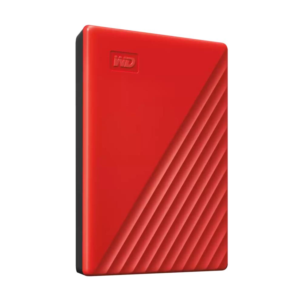 Western Digital My Passport 2TB ārējais HDD sarkanā krāsā (WDBYVG0020BRD)