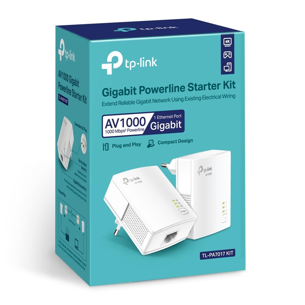 TP-LINK TL-PA7017 KIT Võrguliini adapter 1000Mbps