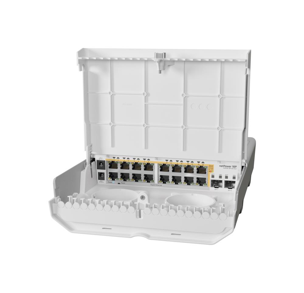 MikroTik CRS318-16P-2S+OUT Bezvadu Maršrutētājs