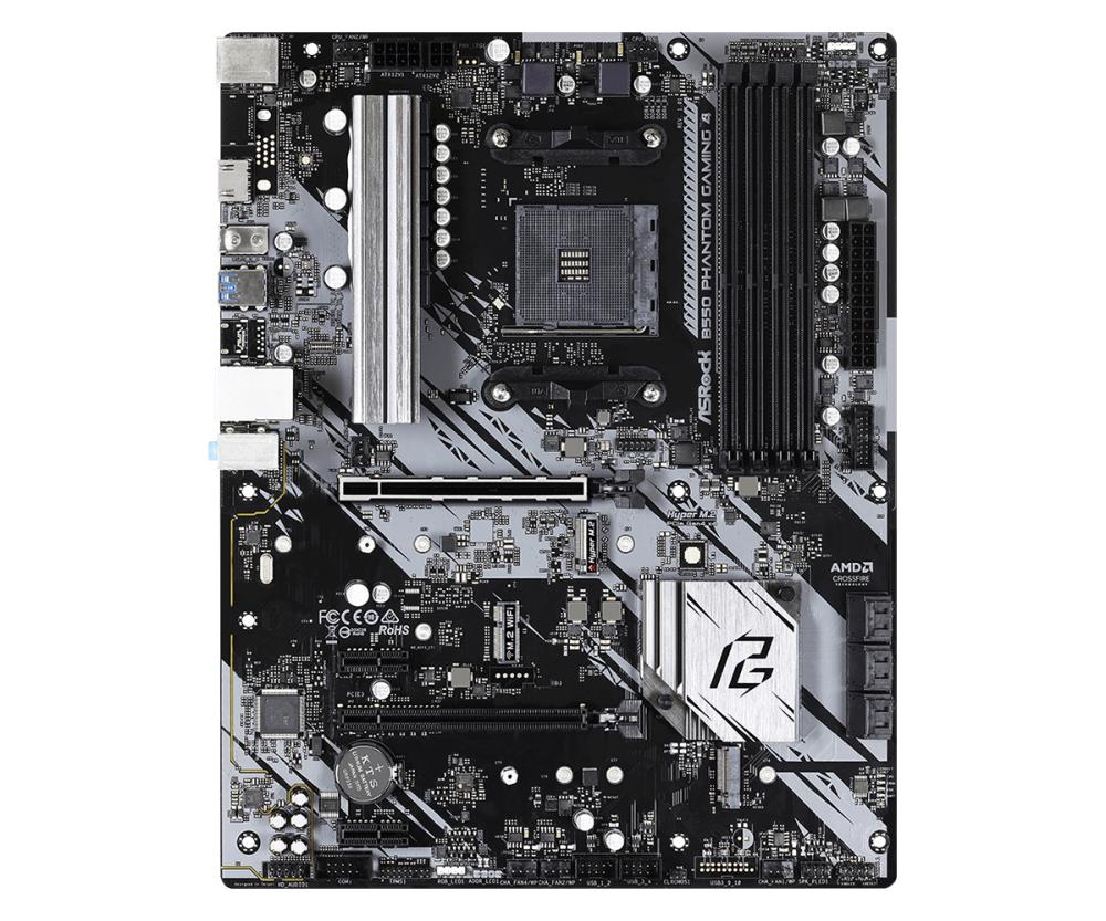 ASRock B550 Phantom Gaming 4 ATX Mātesplate