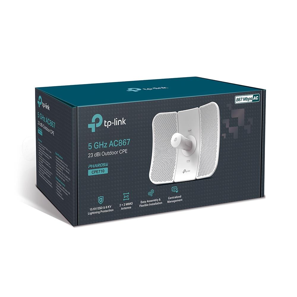 TP-LINK CPE710 Bezvadu Āra Piekļuves Punkts 867Mbps