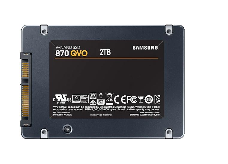 Samsung 870 QVO 2TB SATA SSD - MZ-77Q2T0BW