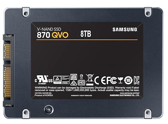 Samsung 870 QVO MZ-77Q8T0BW 8TB SSD