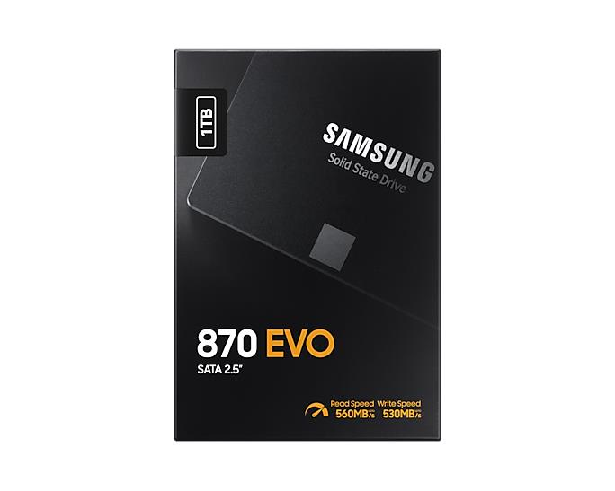 Samsung 870 EVO 1TB SSD MZ-77E1T0B High-Speed Performance