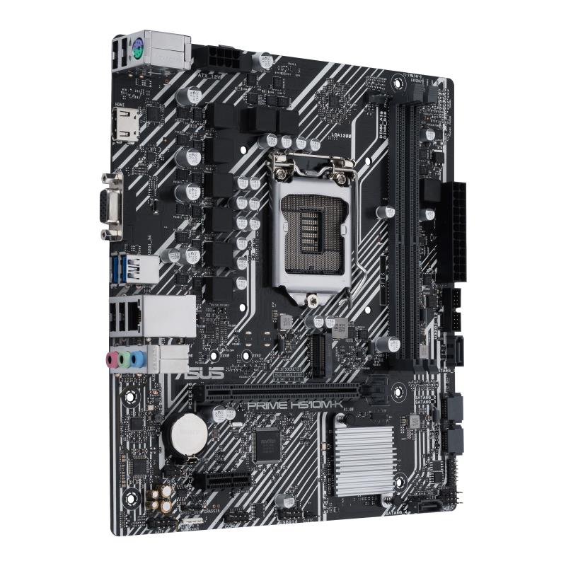 ASUS PRIME H510M-K MicroATX pagrindinė plokštė su Intel LGA1200