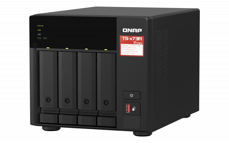 QNAP TS-473A-8G 4 disku NAS krātuve 8GB