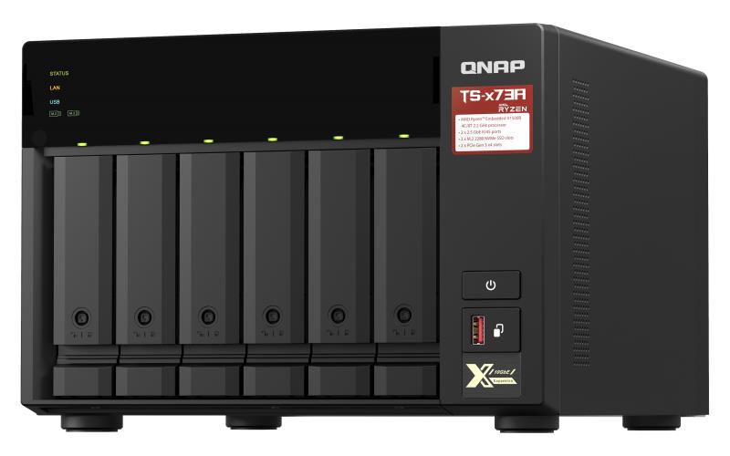 QNAP TS-673A-8G 6-Bay NAS Storage Tower 8GB RAM