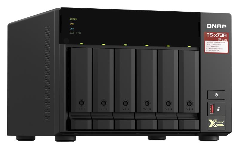 QNAP TS-673A-8G 6-Bay NAS Storage Tower 8GB RAM