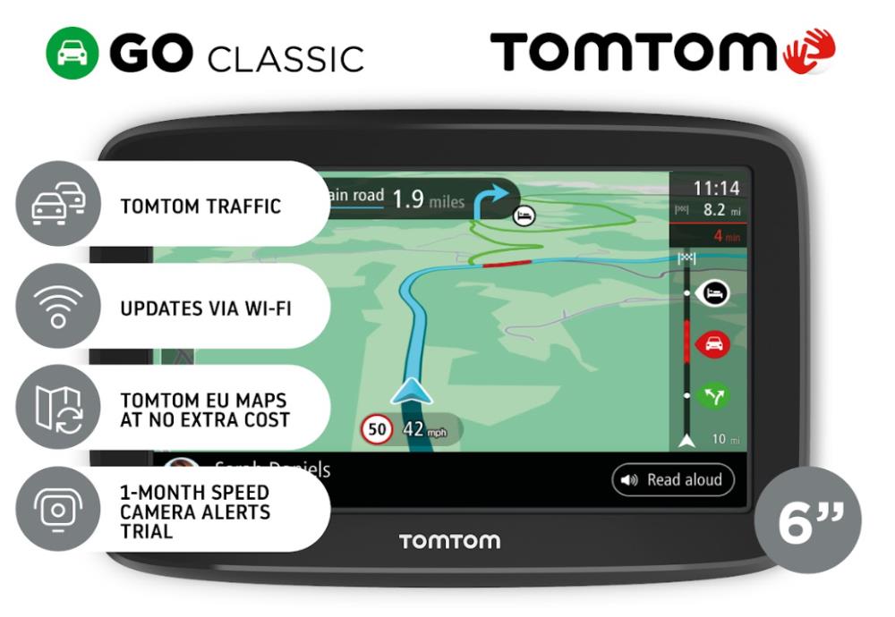 TomTom GO Classic 1BA6.002.20 GPS navigācijas sistēma