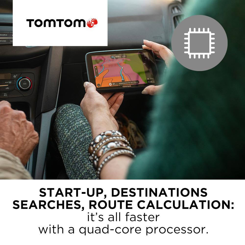 TomTom 1BA5.002.20 Classic Auto GPS Navigācijas Sistēma