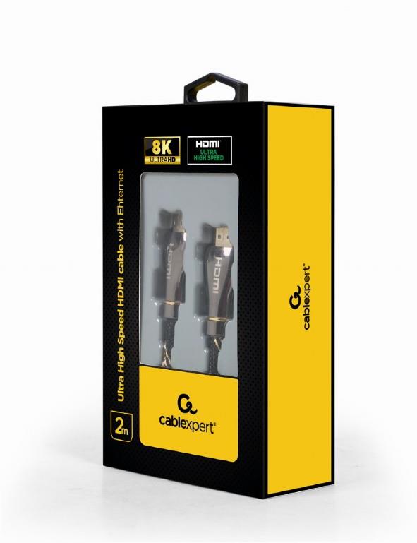 Gembird CCBP-HDMI8K-2M 8K HDMI kaabel 2M kõrge kvaliteet