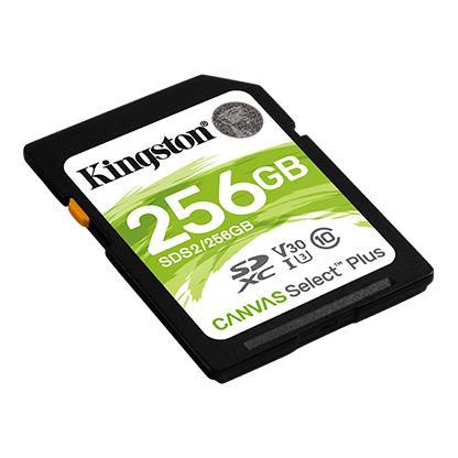 Kingston 256GB SDXC C10 SDS2/256GB Высокоскоростная Карта Памяти